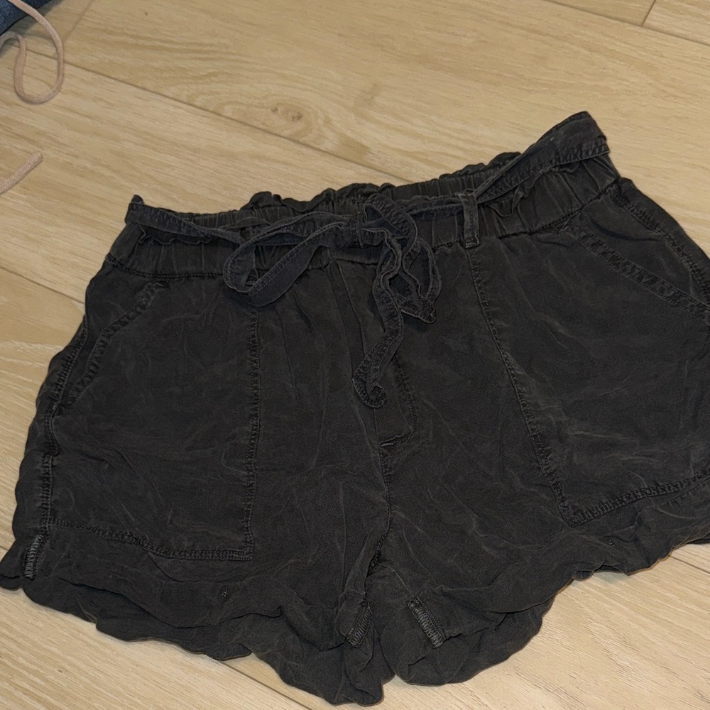 Aerie High Waist Black Women's Shorts